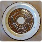 Vintage Retro Ceramics - Stonehenge "Earth" Pattern