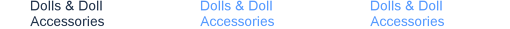 Dolls & Doll Accessories