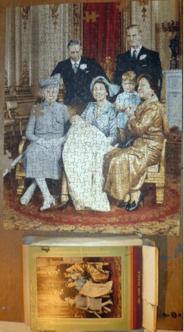 Vintage Jigsaw Puzzle Tower Press The Royale Circa 1950 Jigsaw Puzzle