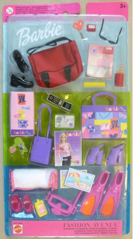 Collectable Barbie Doll Accessories Unopened Fashion Avenue Set
